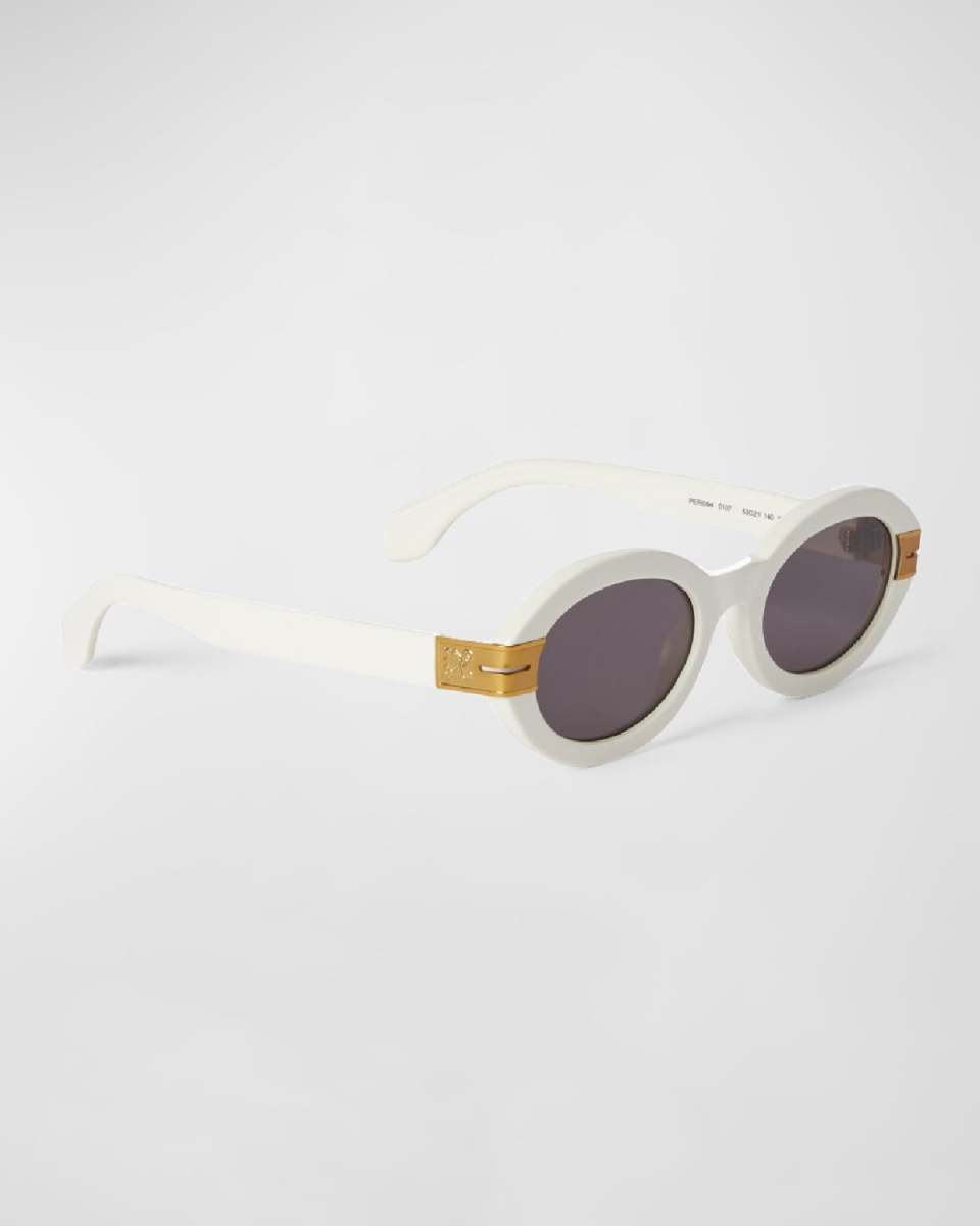 Harmony Oval Acetate Sunglasses